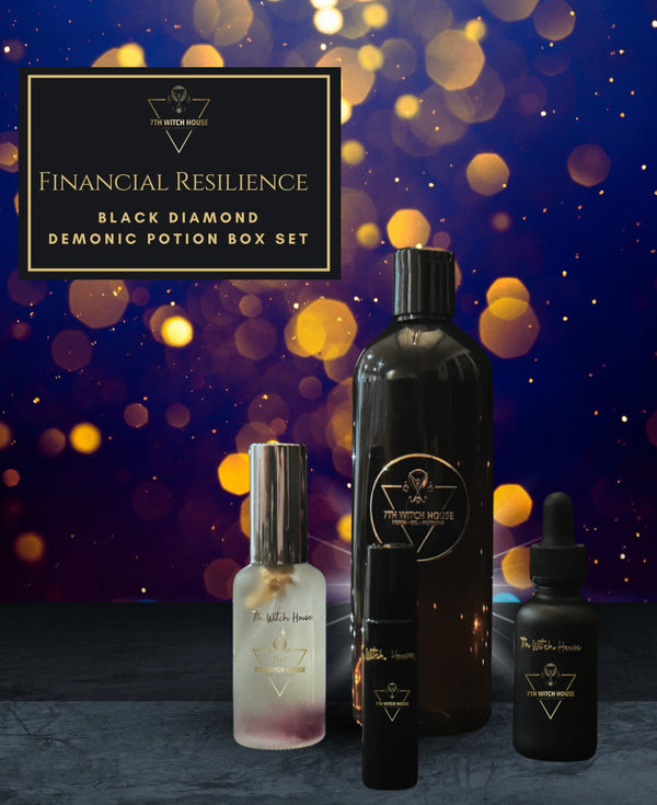 Financial Resilience Black Diamond Demonic Potion Box Set