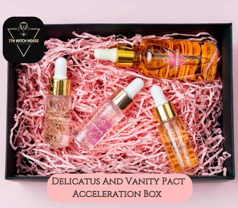 Delicatus & Vanity Pact Box