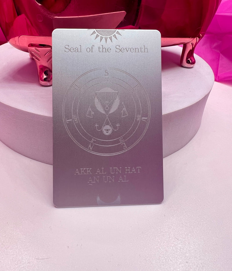 Seal of the Seventh Ritual Card (Silver Edition)