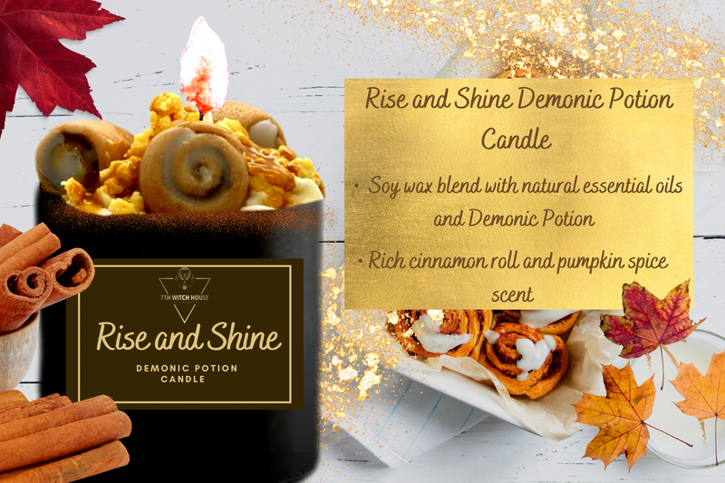 rise and shine potion candle