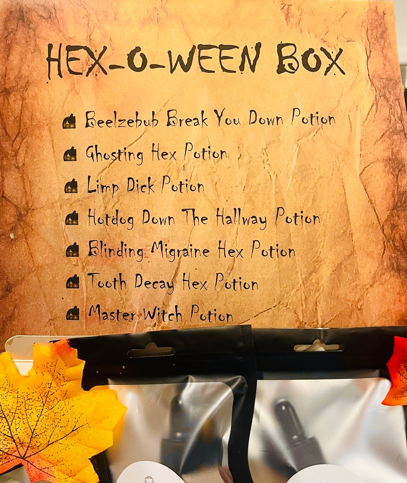 Hex-O-Ween Hex Potion Box