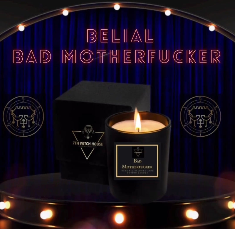 bad motherfucker candle