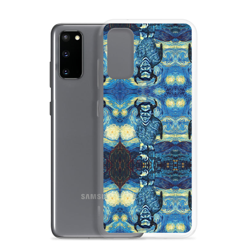 Demonic Starry Night Samsung Case